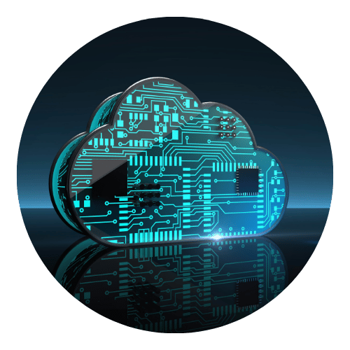 AI enhanced cloud operatoins icon