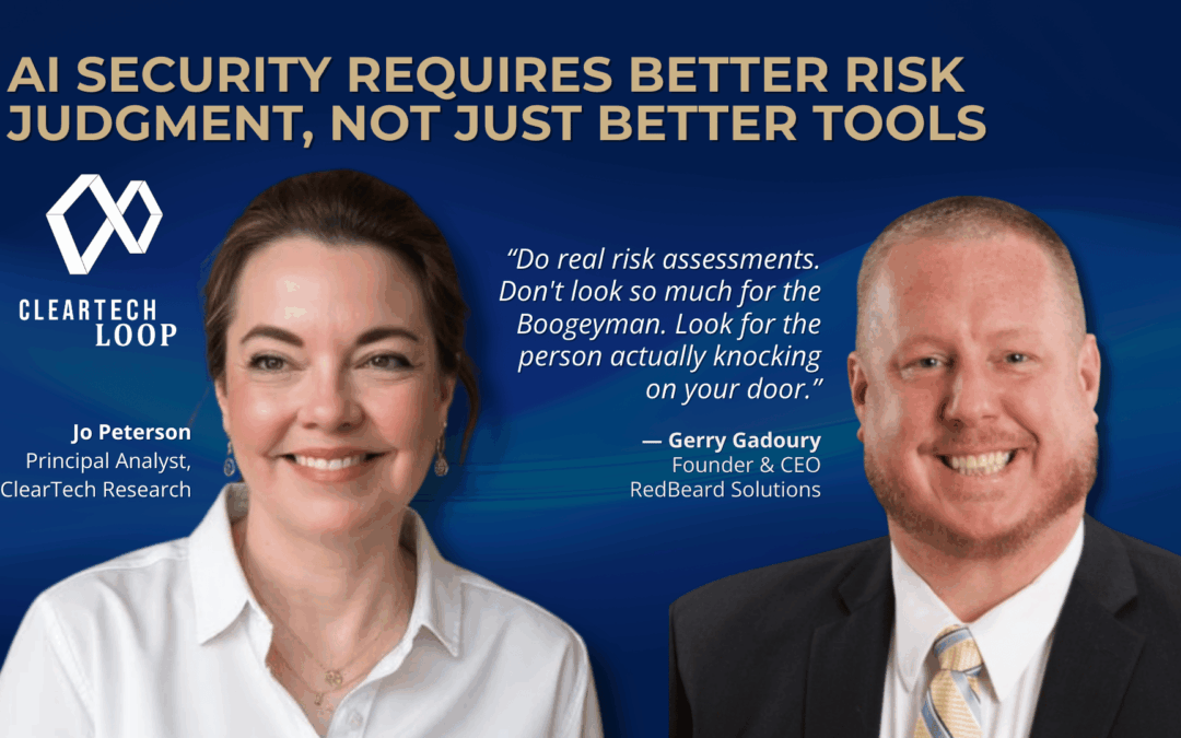 Gerry Gadoury: AI Security is Risk Leadership Problem First