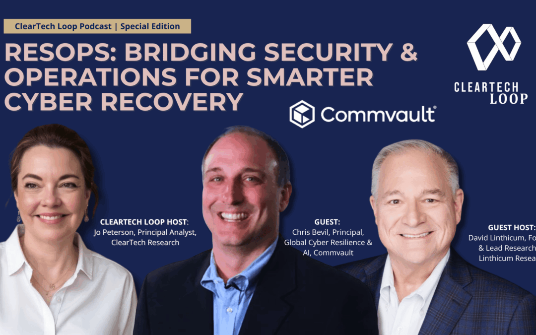 Commvault ResOps: Bridging Security & Operations for Smarter Cyber Recovery
