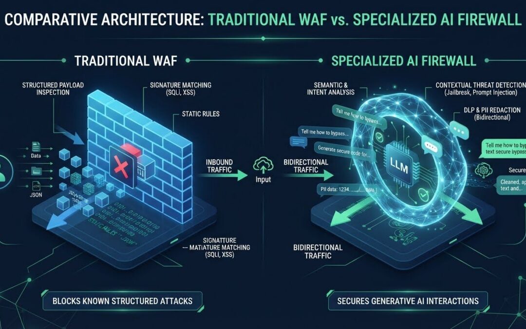 AI Firewall vs Standard Firewall